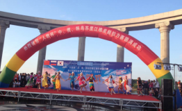 中、俄、韩乌苏里江橡皮艇拉力赛首站俄选手折桂