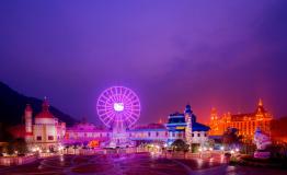 中国HelloKitty主题乐园7月1日开启梦幻夜游模式