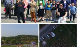 盱眙天泉湖成功举办国际星空帐篷露营大会