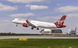 空客首架A321neo飞机交付维珍美国航空