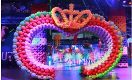 100万只气球打造视觉盛宴 欢乐谷气球嘉年华Hi翻天