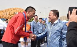 李子成汉马勇夺前三：赛后一碗康师傅真的很好