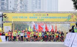 潼南国际半马世界冠军领跑 近5000人悦动柠檬之都