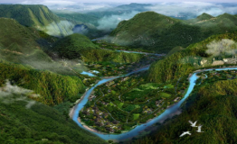 河南罗山县打造“印象水陆空”国际创旅产业园