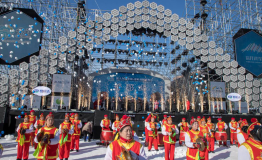 第十九届中国·崇礼国际滑雪节在崇礼区富龙滑雪场盛大启帷